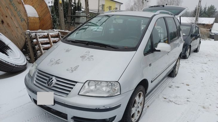 Конфискат в Белостоке VOLKSWAGEN Sharan Trendline