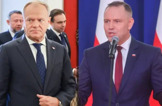 Дональд Туск и Кароль Навроцкий