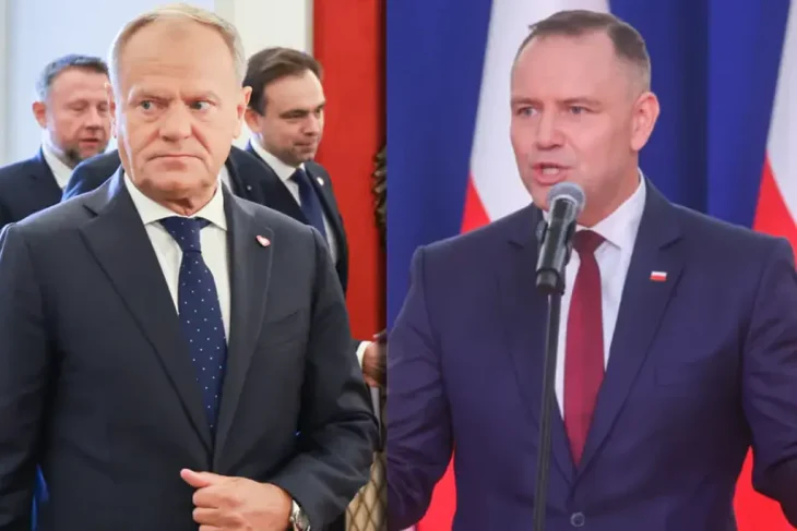 Дональд Туск и Кароль Навроцкий