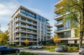 Современная жилая новостройка в Варшаве